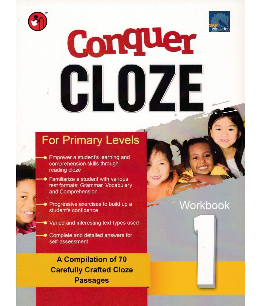     			PRIMARY LEVEL CONQUER COMPREHENSION WORKBOOK AGE 5+ BOOK 1