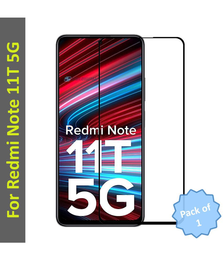 DSR Digital - Tempered Glass Compatible For Xiaomi Redmi Note 11T 5G ( Pack of 1 )