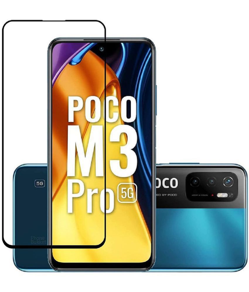    			forego - Tempered Glass Compatible For Poco M3 pro 5G ( Pack of 1 )