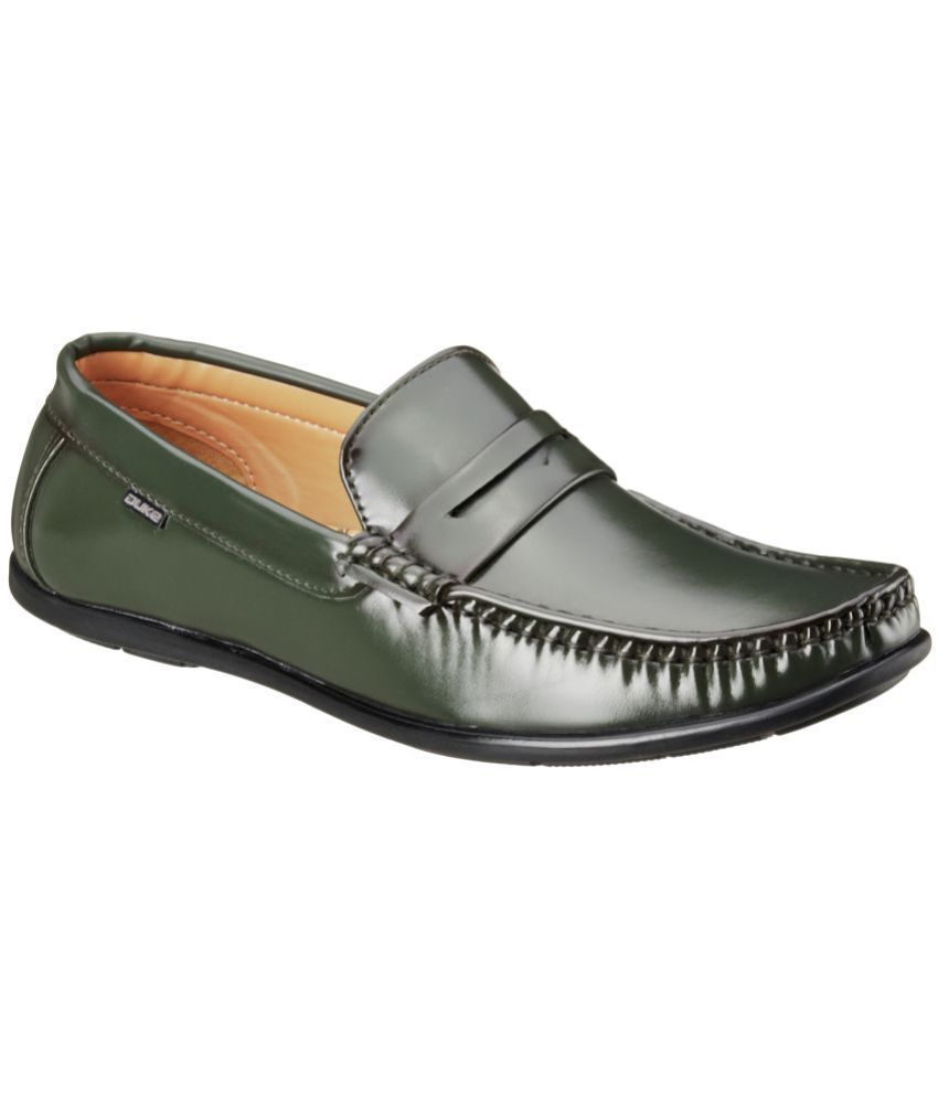     			Duke - Green Men's Slip on