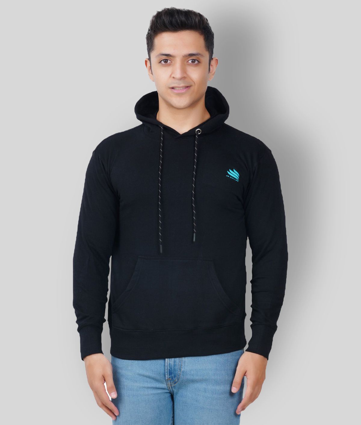 Buy JA DALLAS Black Sweatshirt Pack of 1 Online at Best Price in India ...