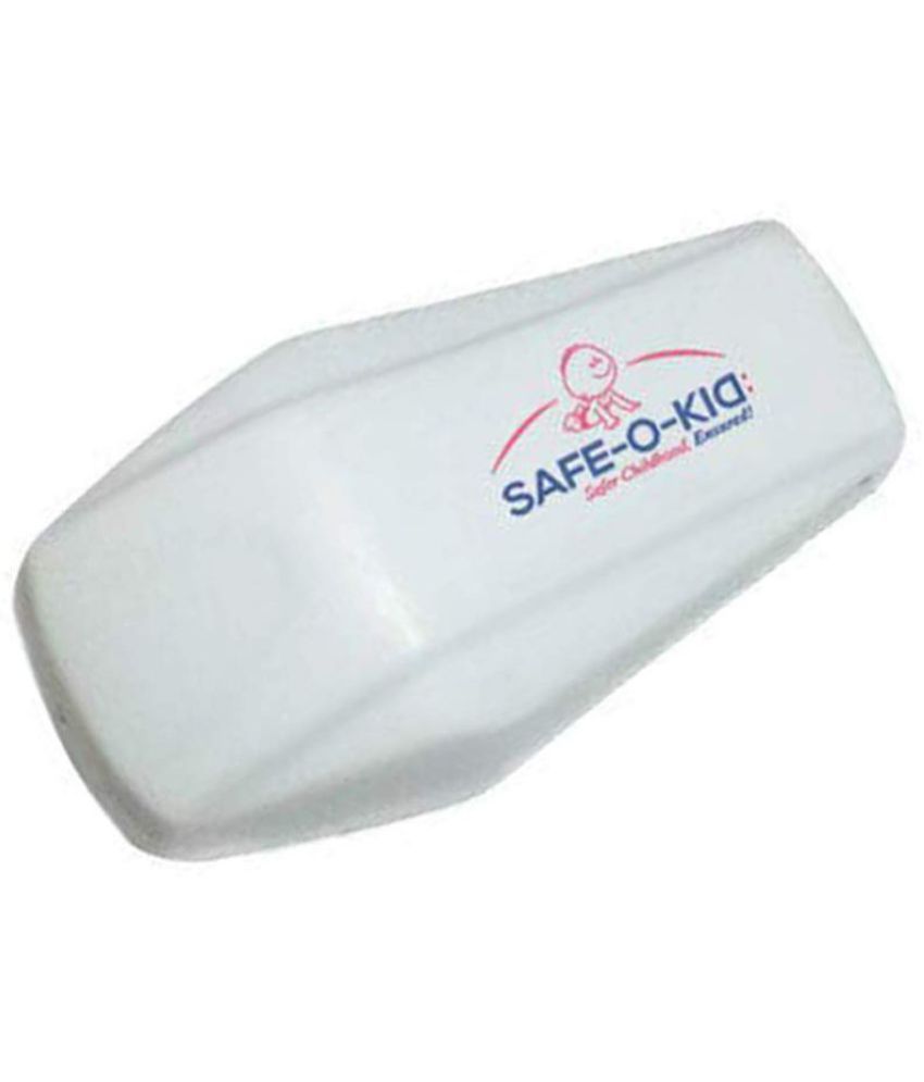     			SAFE-O-KID White Door Stopper & Guards ( 8 pcs )