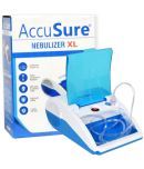 AccuSure Nebulizer Machine For Adults & Kids, Compressor Motor, Mouth Piece With 2 Yr Warranty White