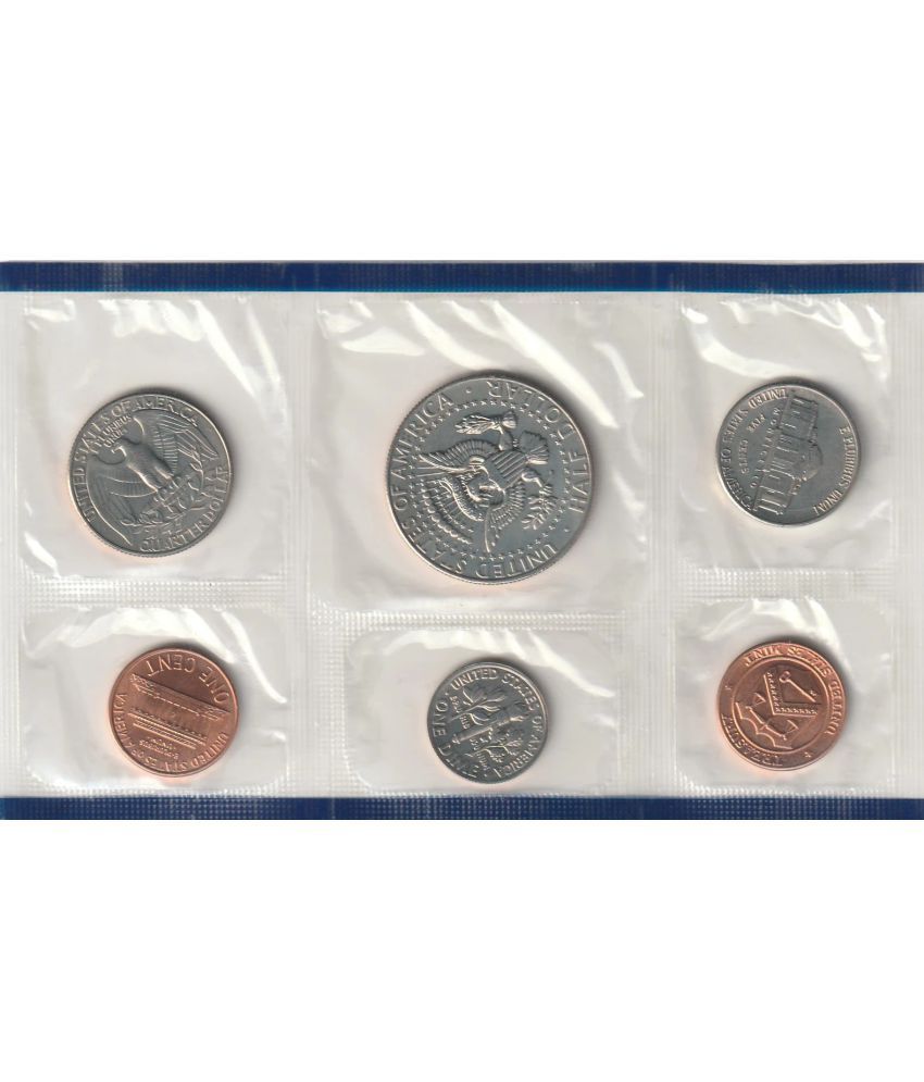     			Numiscart - The U.S Mint (1987) 6 Numismatic Coins