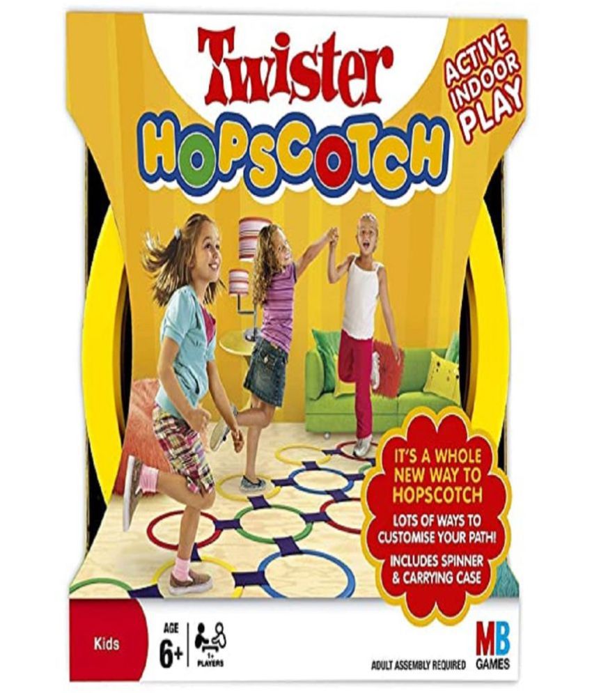 13 Rings Twister Hopscotch Indoor Game Set for Kids Party & Fun Games Board Game (Pack of 1)