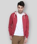 Campus Sutra - Maroon Cotton Men's Sweatshirt ( Pack of 1 )