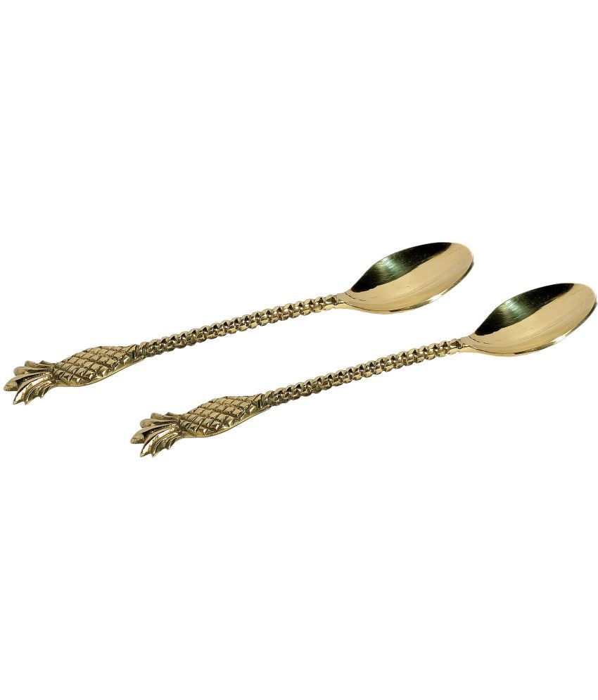     			A & H ENTERPRISES - Brass Brass Table Spoon ( Pack of 2 )