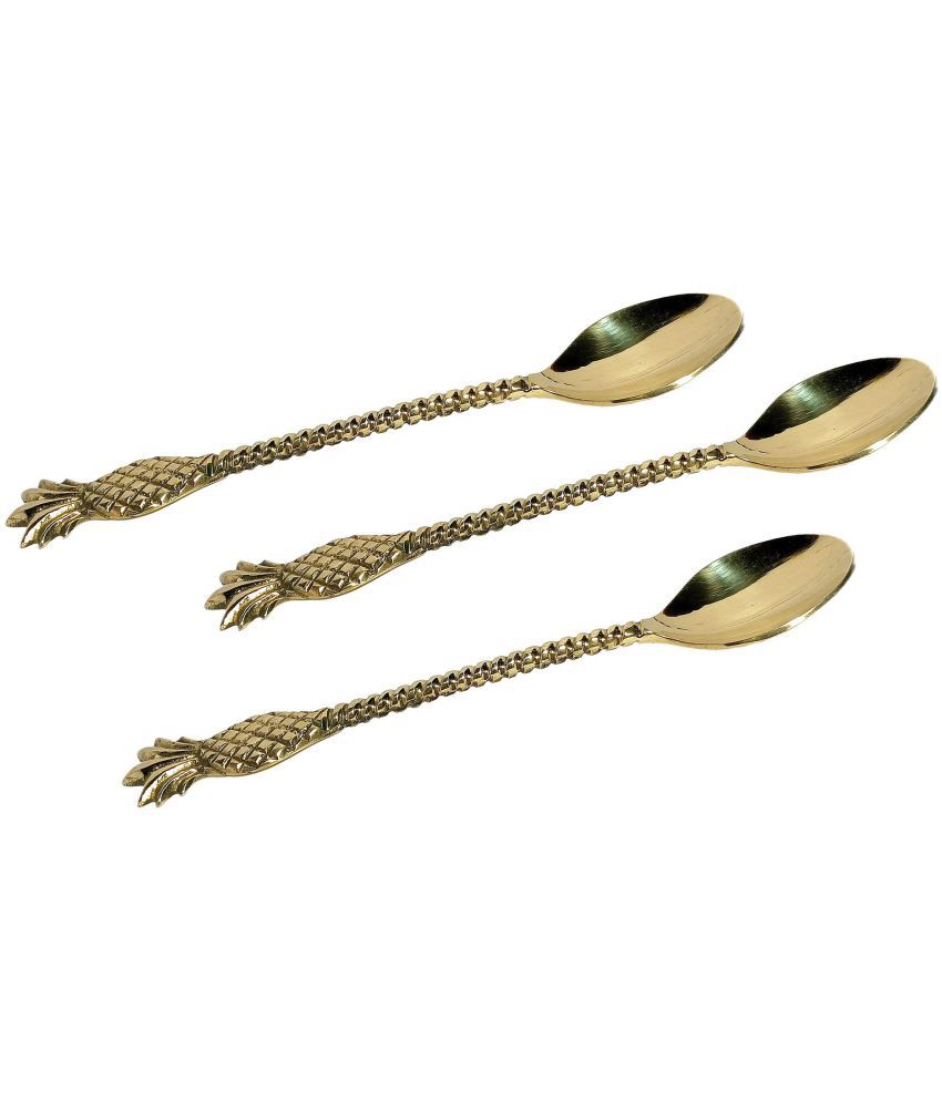     			A & H ENTERPRISES - Brass Brass Table Spoon ( Pack of 3 )