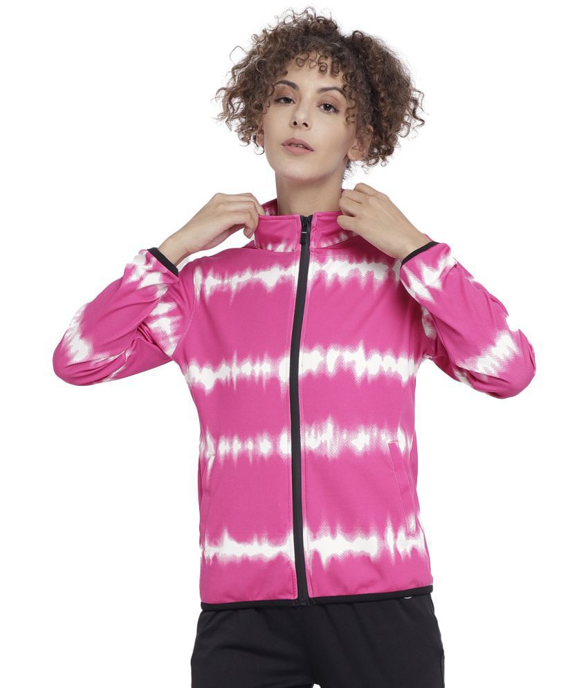     			Chkokko - Pink Polyester Women's Jacket