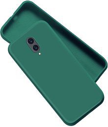 Artistique - Green Silicon Hybrid Bumper Covers Compatible For OnePlus 6T ( Pack of 1 )
