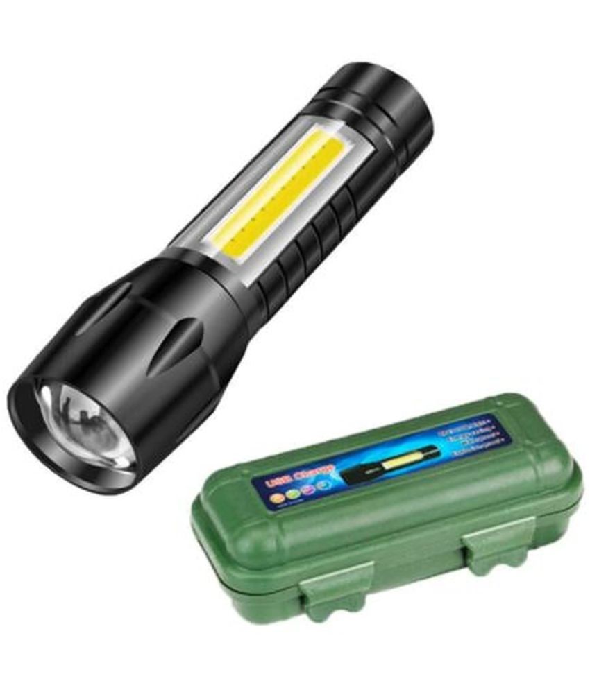 SHB - 7W Rechargeable Flashlight Torch ( Pack of 1 )