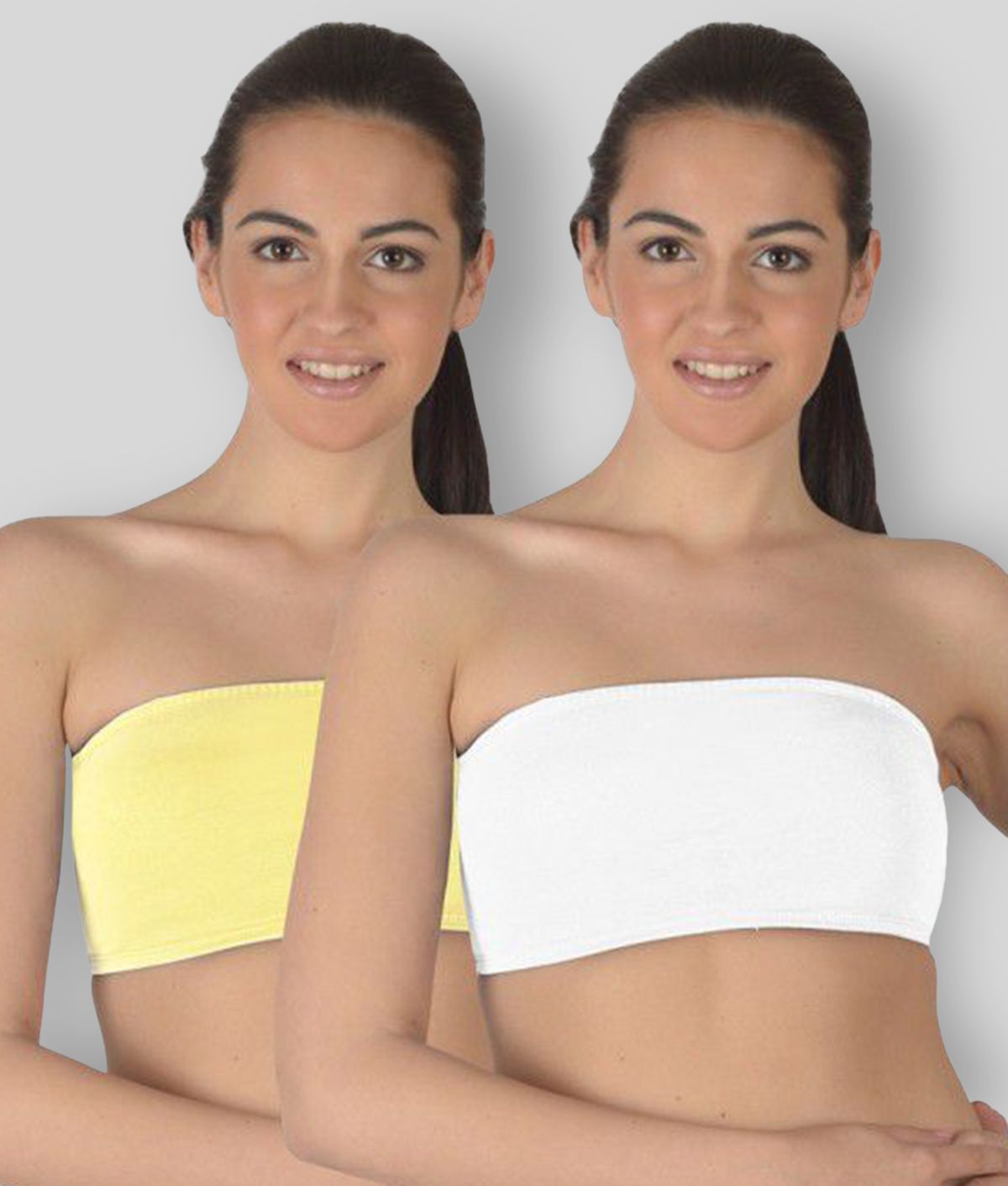     			Selfcare Pack of 2 Women's Tube Bra ( Multi Color )