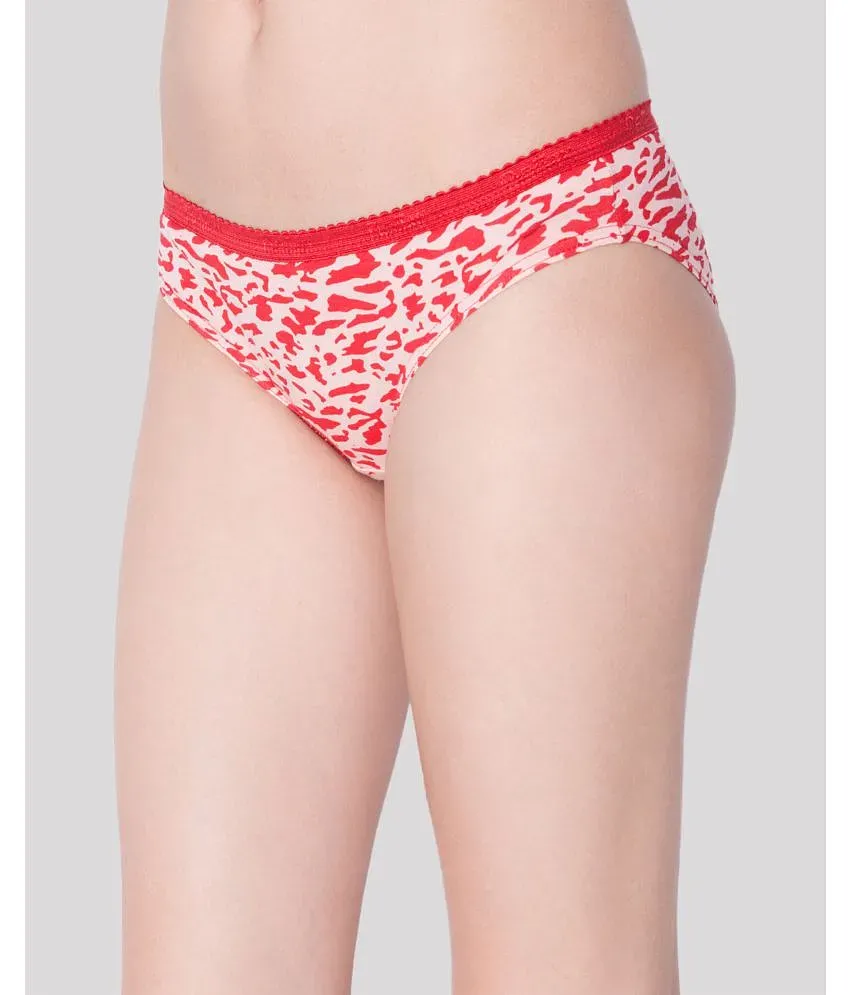 Dollar Missy Multicolor Printed Hipster Panty (Pack of 6) Price in