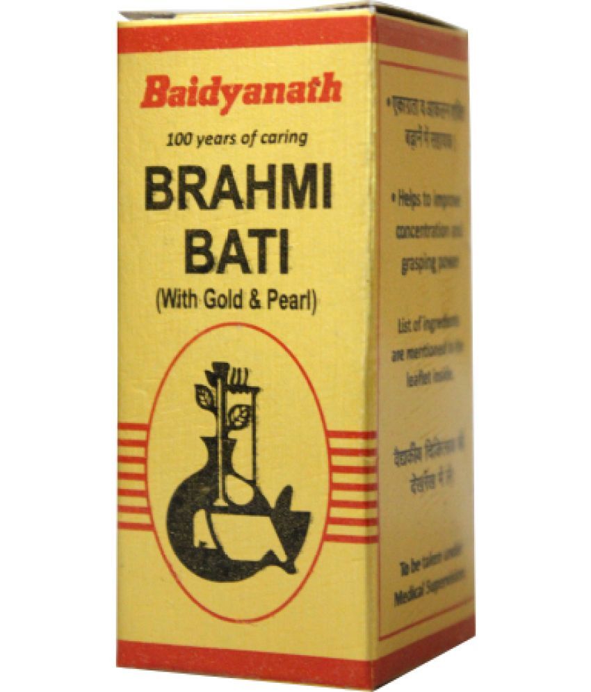     			Baidyanath Brahmi Bati  10 Tablets (Pack of 1)