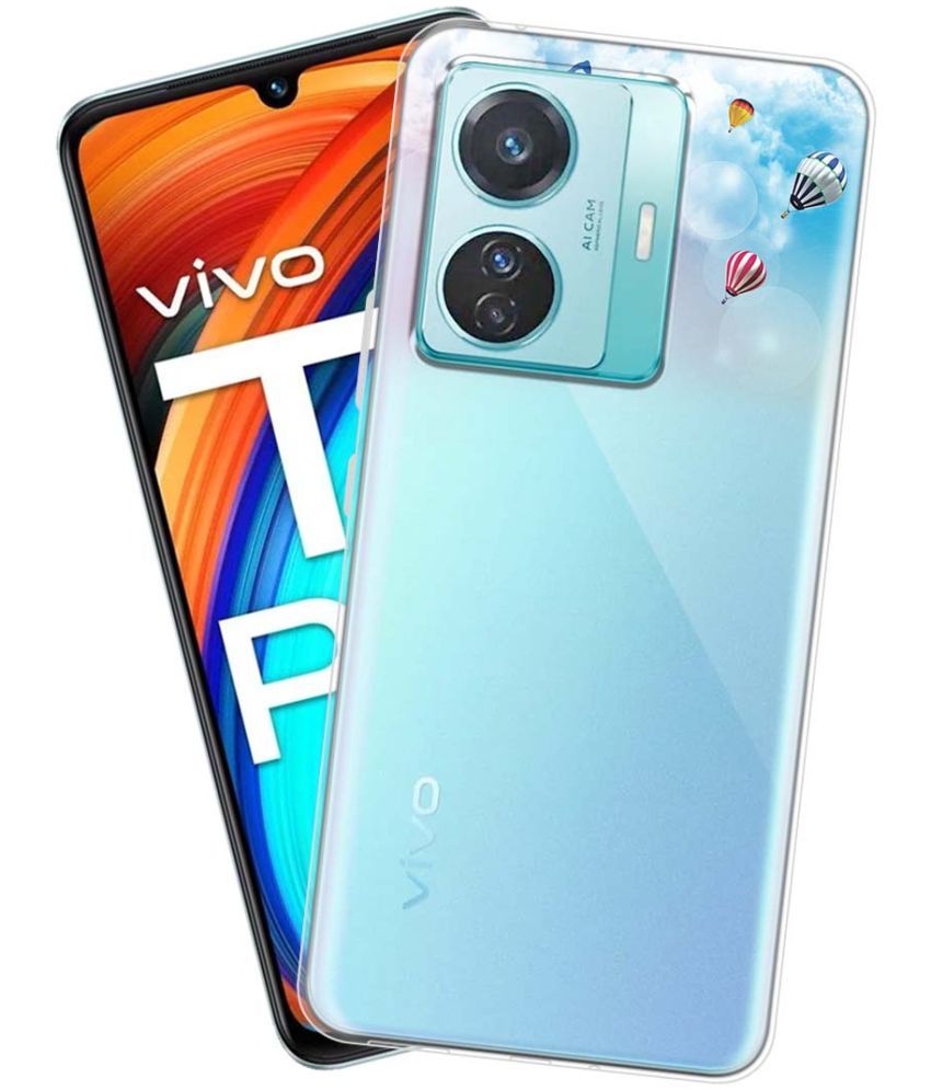     			NBOX - Multicolor Silicon Printed Back Cover Compatible For Vivo T1 Pro 5G ( Pack of 1 )