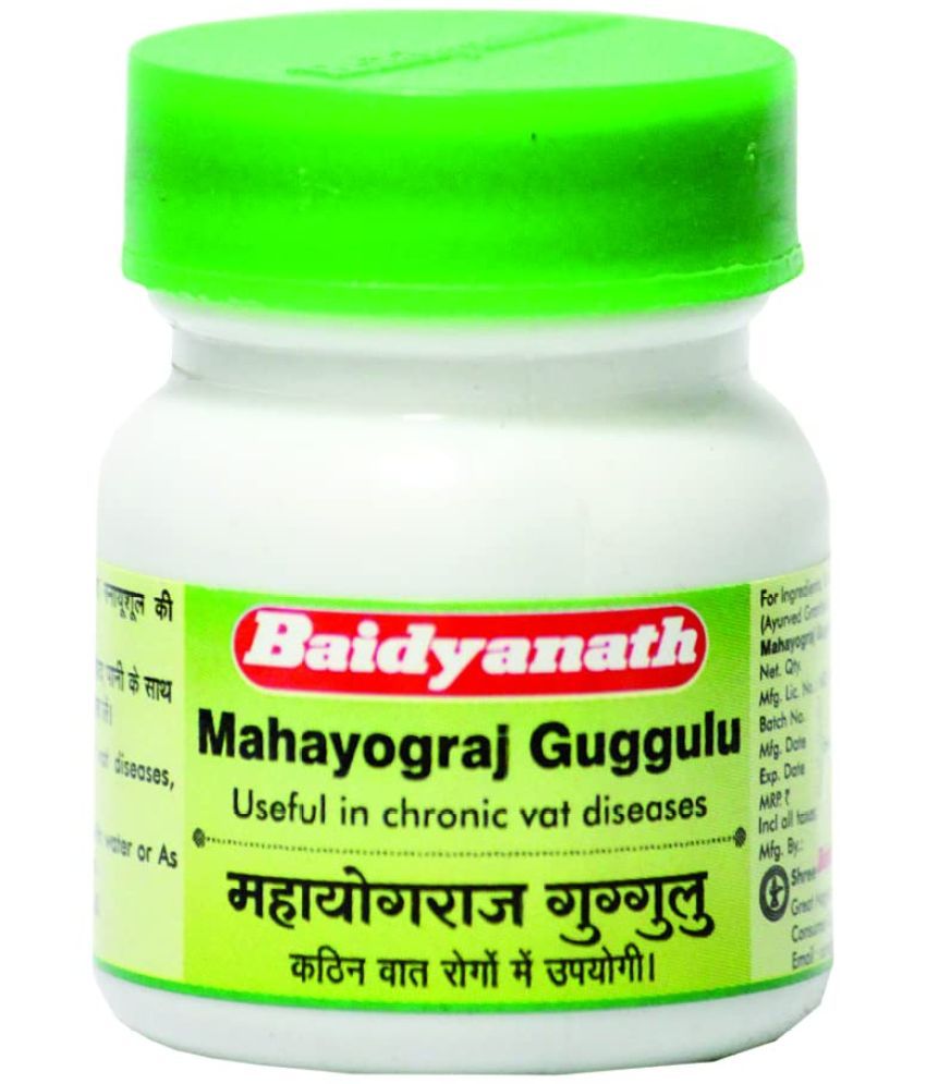     			Baidyanath Mahayograj Guggulu 40 Tablet (Pack of 3)