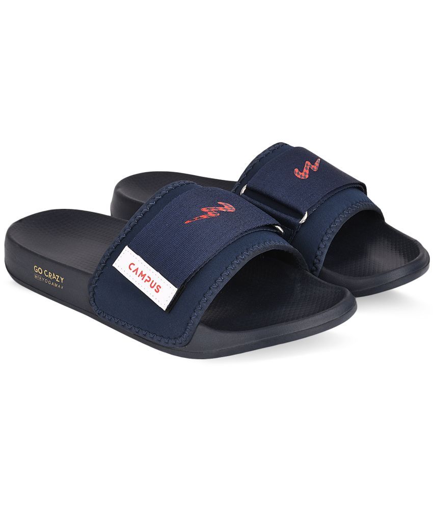     			Campus Blue Men's Slide Flip Flop  (Pair of 1)