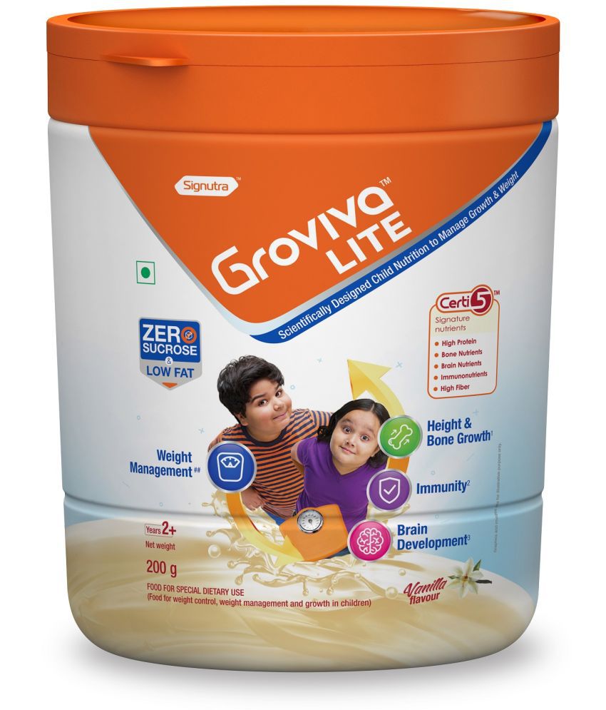     			Groviva Growth & Development Vanilla Nutrition Drink 200 g