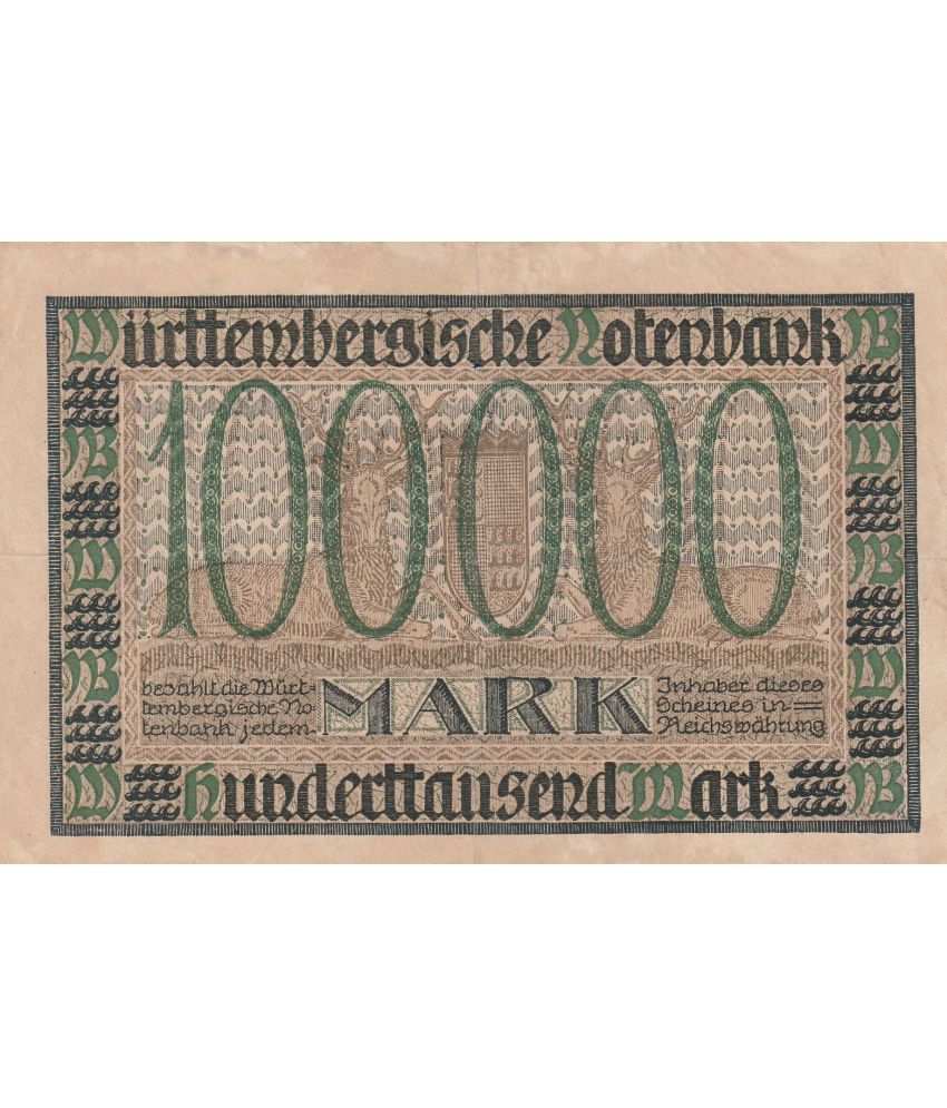     			Numiscart - 100000 Mark (1923) 1 Numismatic Coins