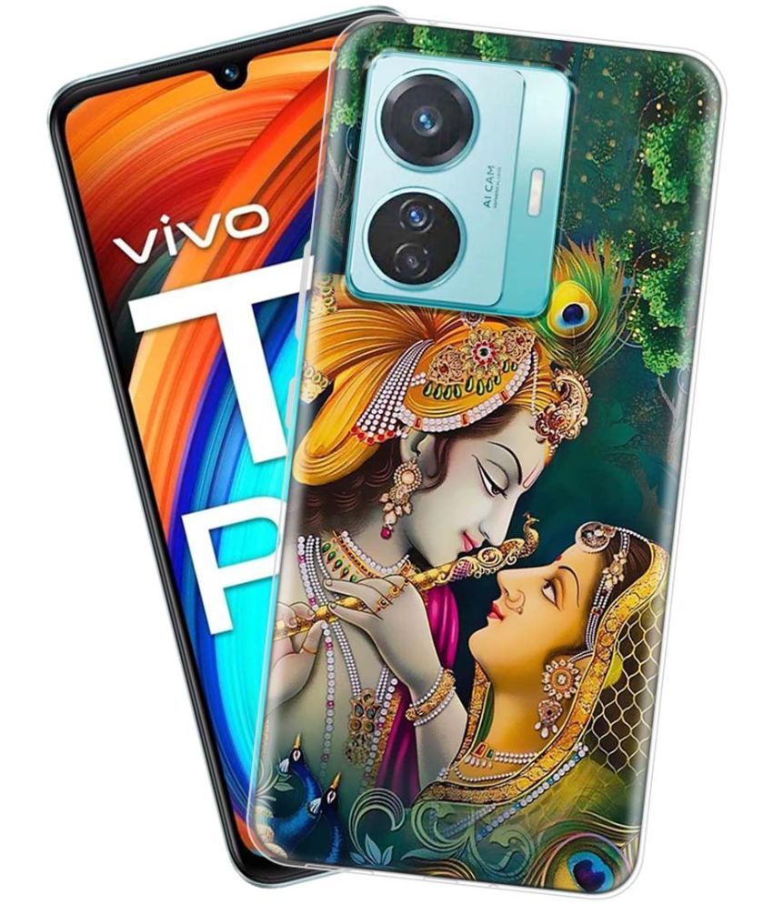     			NBOX - Multicolor Silicon Printed Back Cover Compatible For Vivo T1 Pro 5G ( Pack of 1 )