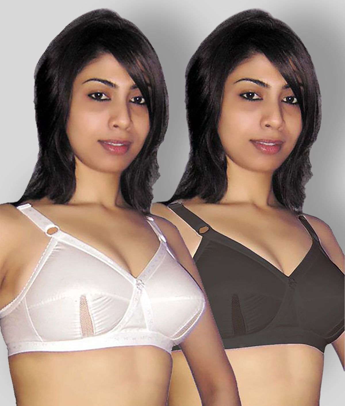     			Selfcare - Multicolor Cotton Non Padded Women's Everyday Bra ( Pack of 2 )