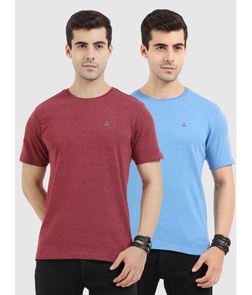     			Ardeur - Multicolor Cotton Regular Fit Men's T-Shirt ( Pack of 2 )