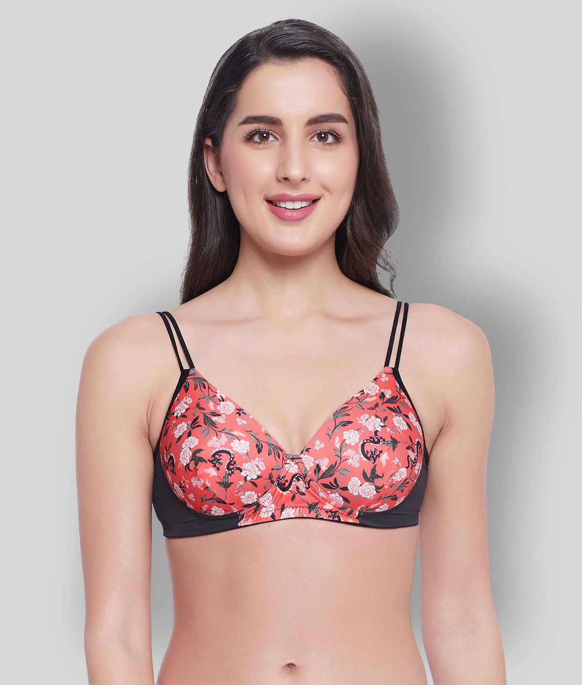     			Clovia Polyamide Lightly Padded Women's Everyday Bra ( Multicolor )