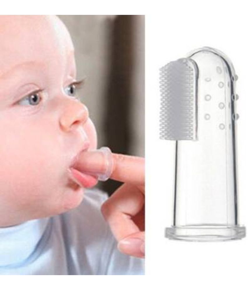 Newvent Off-White Baby Toothbrush ( 1 pcs )