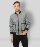 Campus Sutra - Grey Polyester Regular Fit Men's Casual Jacket ( Pack of 1 )