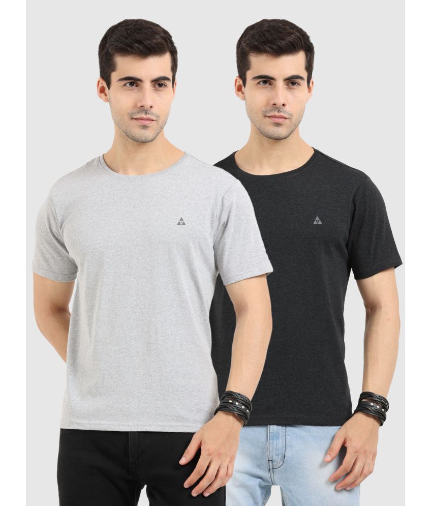     			Ardeur - Multicolor Cotton Regular Fit Men's T-Shirt ( Pack of 2 )
