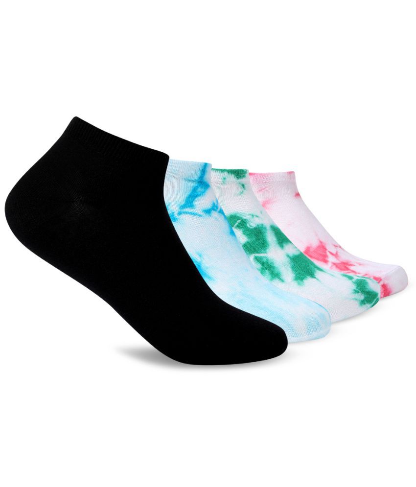     			Smarty Pants - Multicolor Cotton Women's Ankle Length Socks ( Pack of 4 )