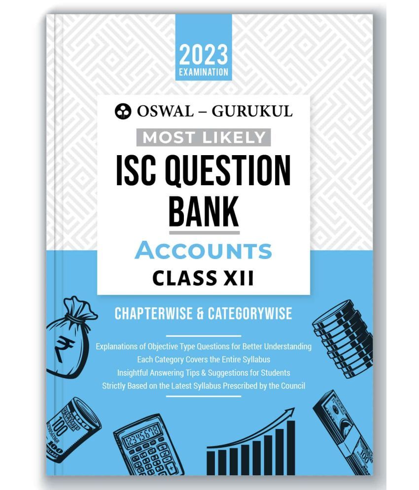 Oswal Gurukul Accounts Most Likely Question Bank For Isc Class