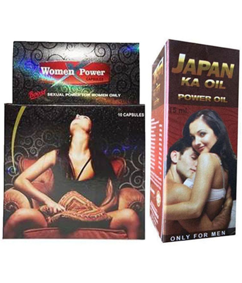     			combo of Dr. Chopra Women X Power Capsule& Japan ka Power Oil For Men