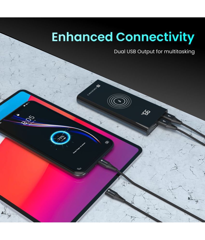 Portronics 10000 -mAh Li-Polymer Power Bank - Image 2