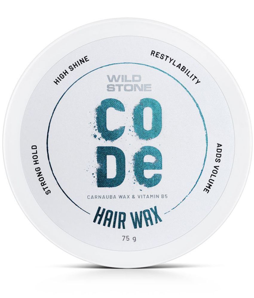     			Wild Stone CODE Hair Styling Wax for Men| Long Lasting Strong Hold | Glossy Finish| Hair Wax (75 g)