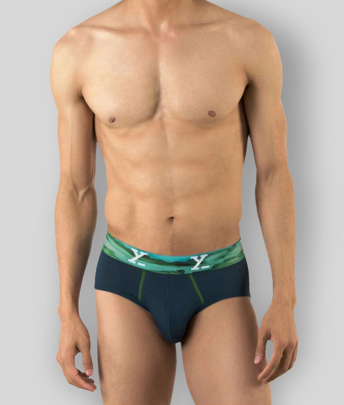 Buy Xyxx Multicolor Cotton Blend Mens Briefs Pack Of 2 Online At