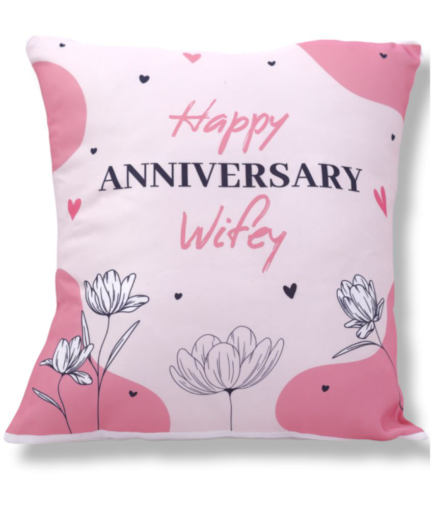     			Ros - Multicolor Polyester Gifting Quotes Cushion