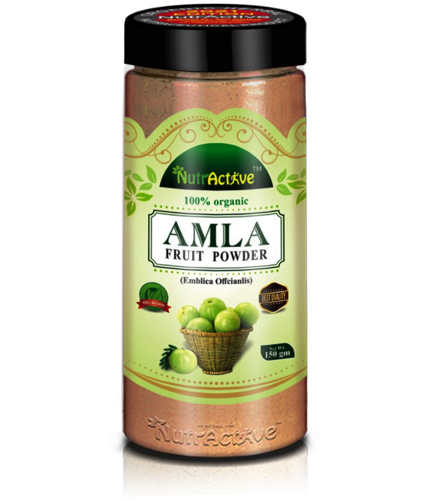     			NutrActive 100% Pure Amla Fruit For Blood Purifier Powder 150 gm Pack Of 1
