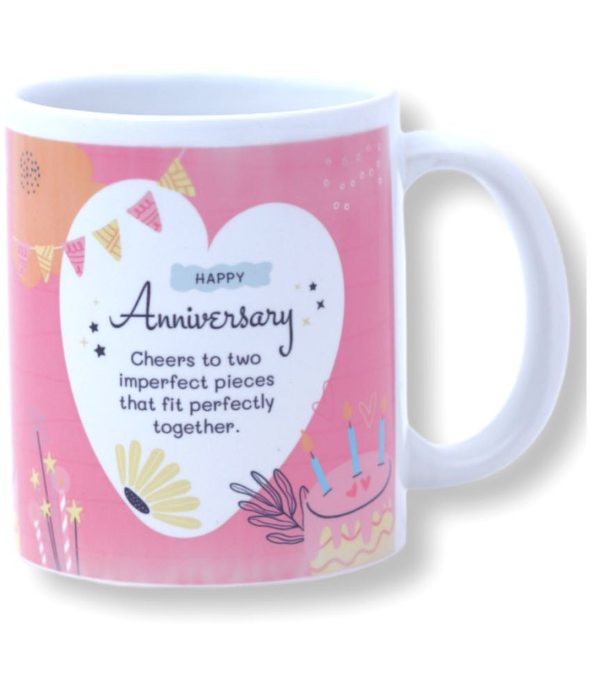     			Ros - Pink Ceramic Gifting Mug