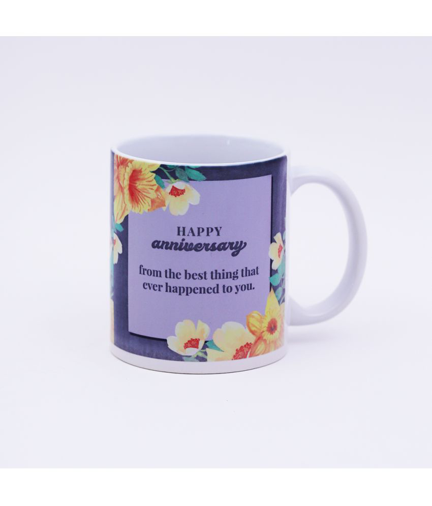     			Ros - Purple Ceramic Gifting Mug