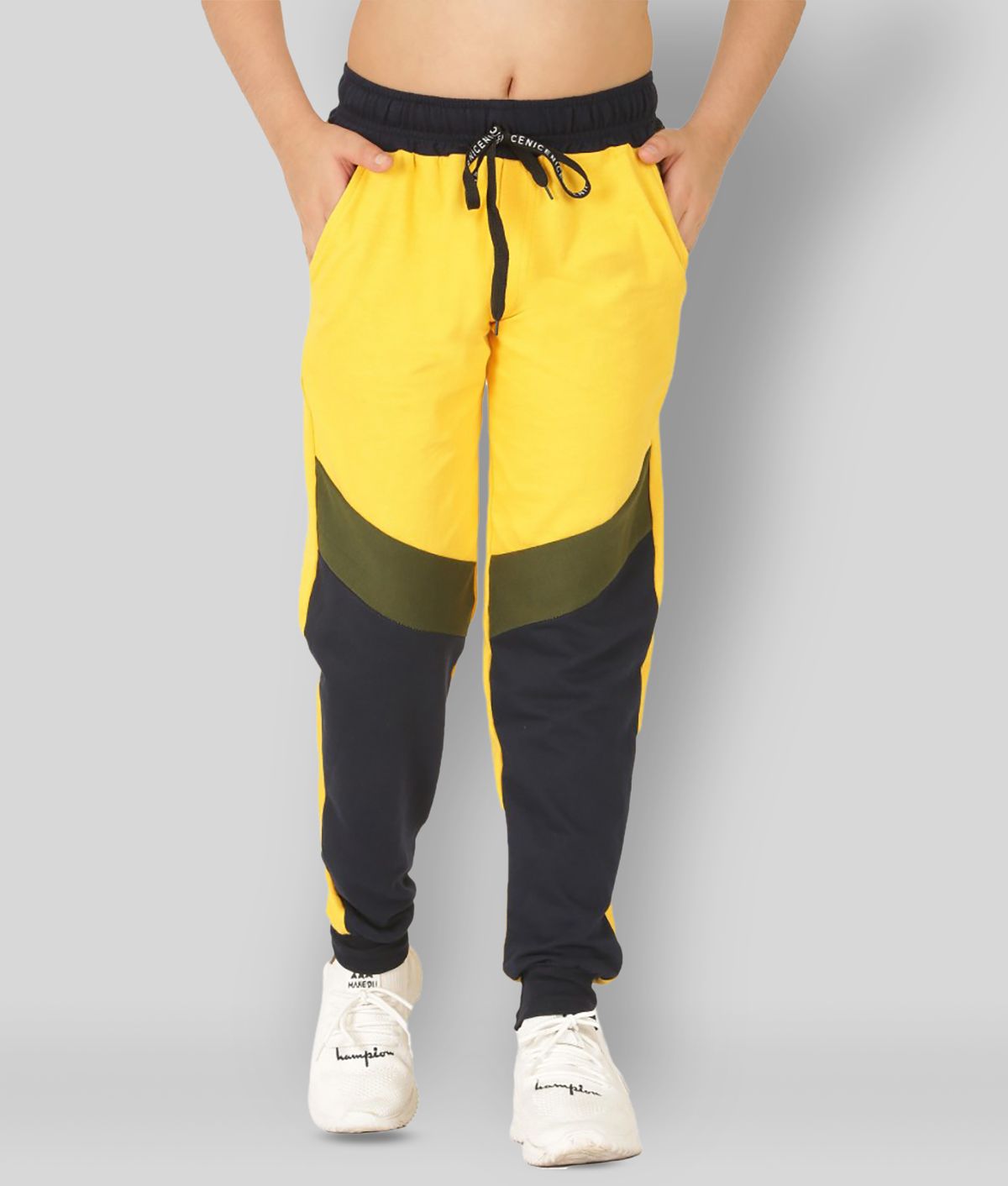     			Rydho - Yellow Cotton Blend Boy's Trackpant ( Pack of 1 )