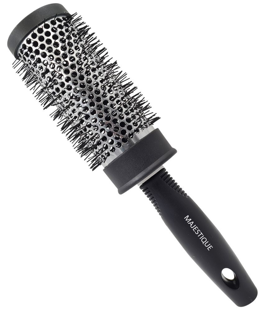     			Majestique Blow Dryer Brush Large Ceramic Ion Brush, Drying Straightening Curling (2 Inch)