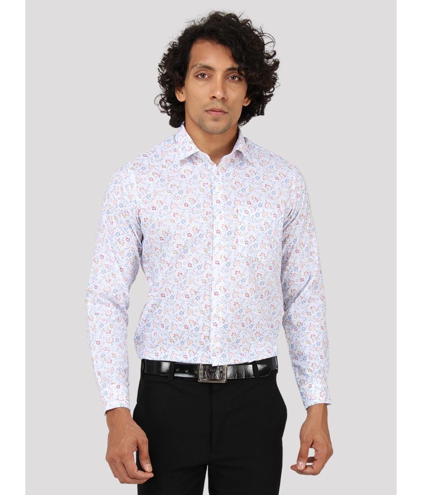     			Maharaja - Red Polyester Slim Fit Men's Formal Shirt ( Pack of 1 )