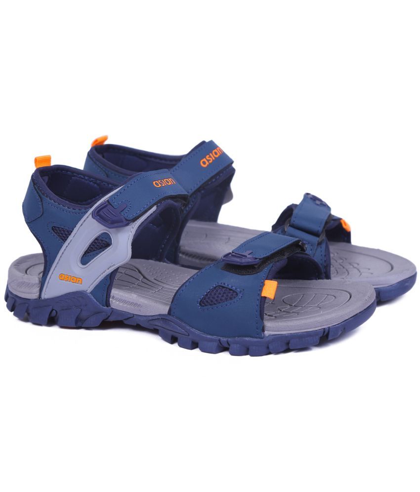     			ASIAN - Blue Men's Sandals