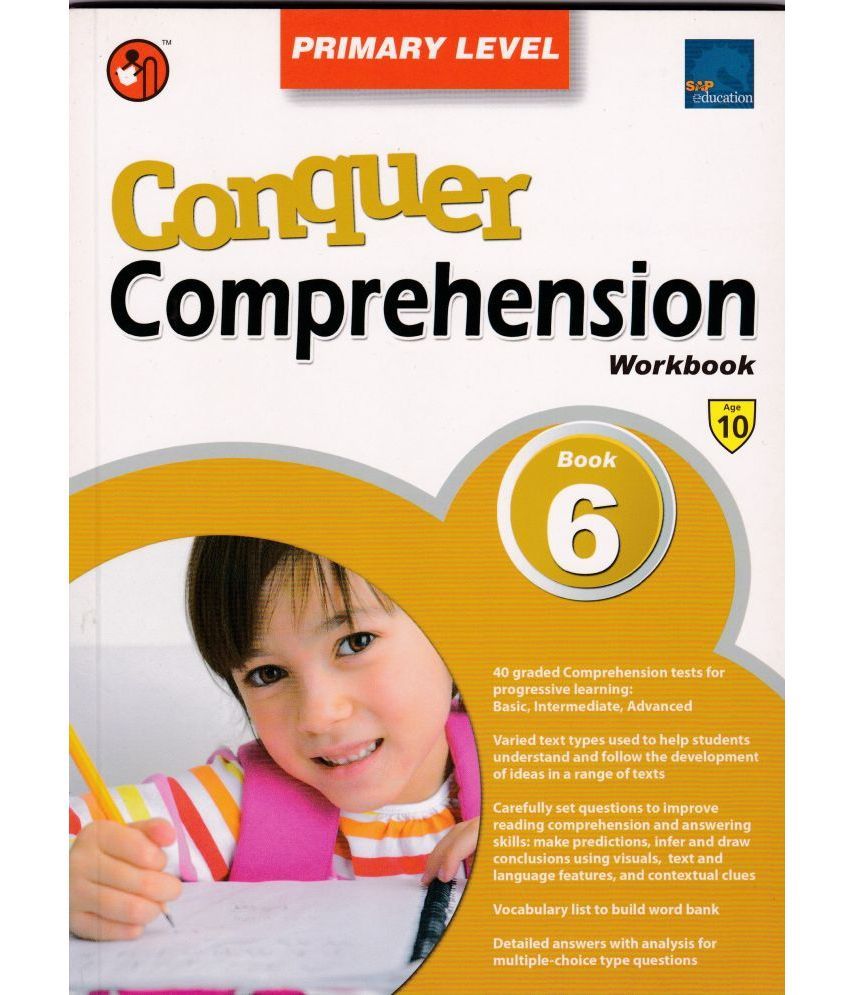     			CONQUER COMPREHENSION WORKBOOK AGE 10 BOOK 6