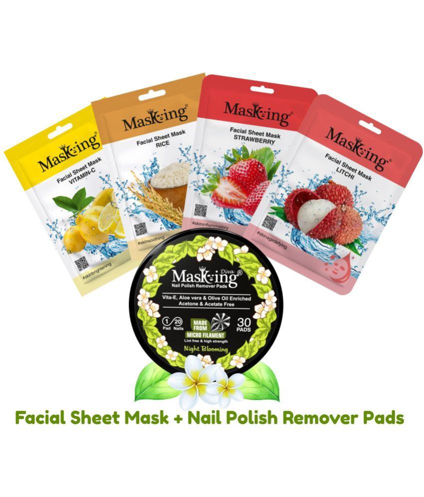     			Masking - Natural Glow Facial Kit For All Skin Type ( Pack of 5 )