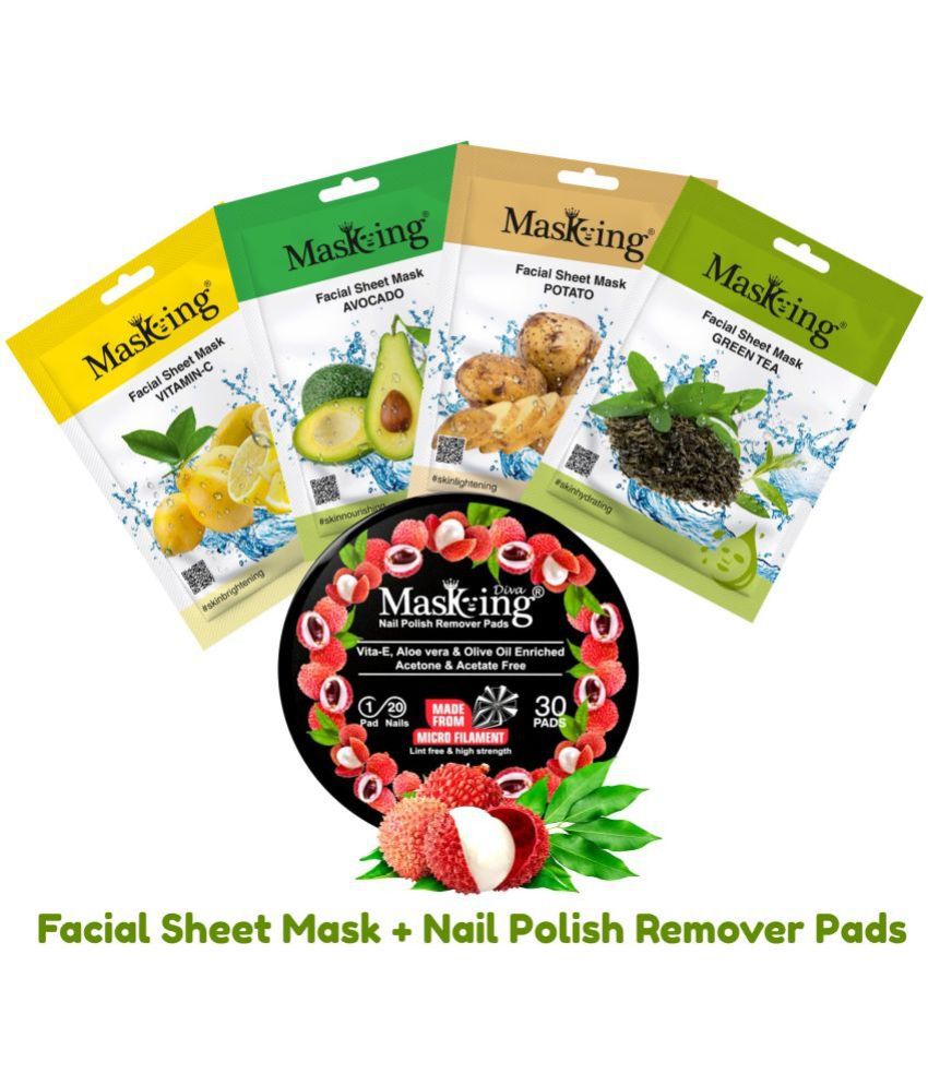     			Masking - Natural Glow Facial Kit For All Skin Type ( Pack of 5 )