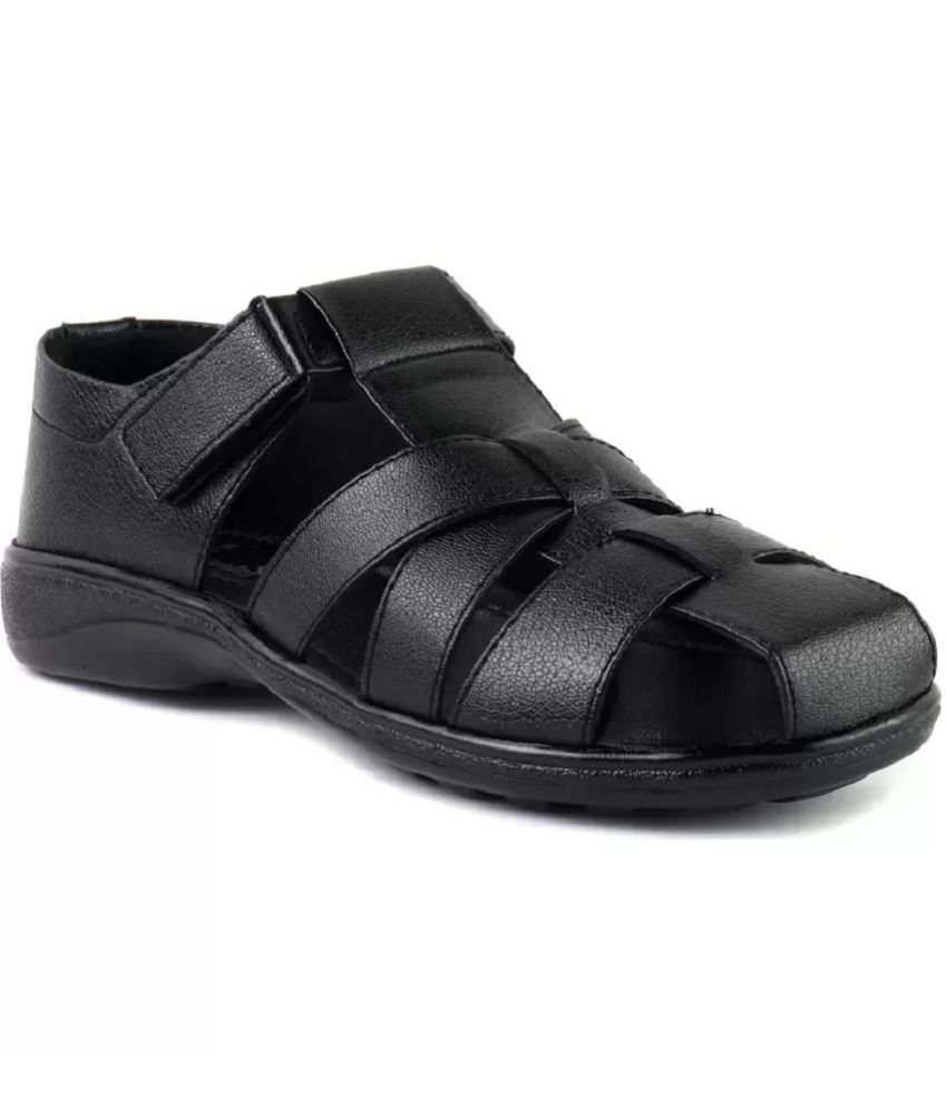     			Onbeat - Black Men's Sandals