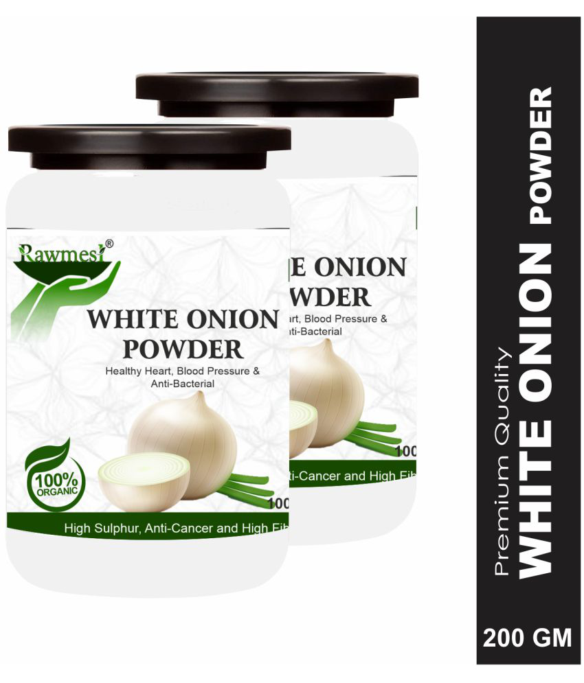     			rawmest 100% Pure White Onion For Healthy Hart Powder 200 gm Pack Of 2