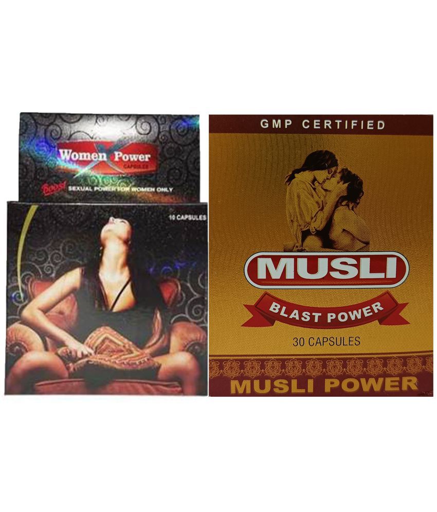     			Combo of Dr. Chopra Women X Power Capsule & Musli Blast Power Capsule 30 no.s